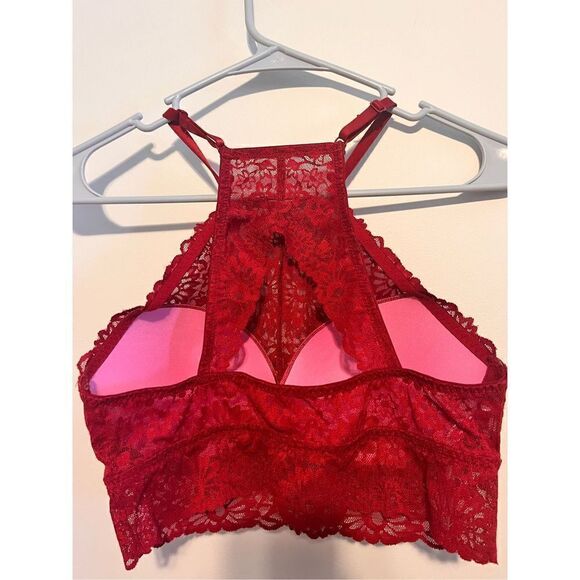 Victoria’s Secret PINK halter top brace lace - Picture 2 of 5